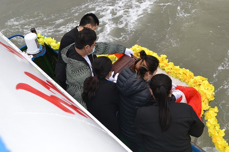 天津海域北京海葬案例