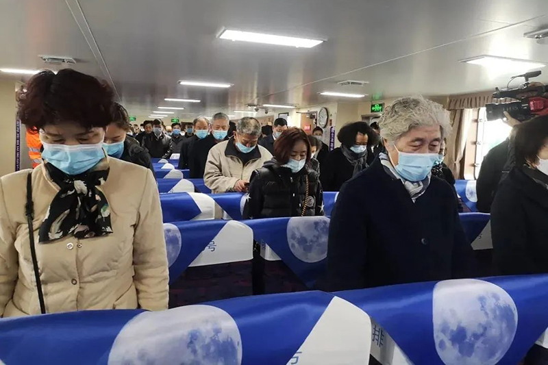 天津骨灰撒海